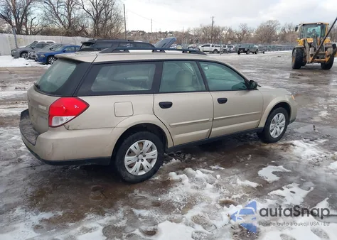 2008 Subaru Outback z USA, uszkodzony, nr VIN 4S4BP60C787303440